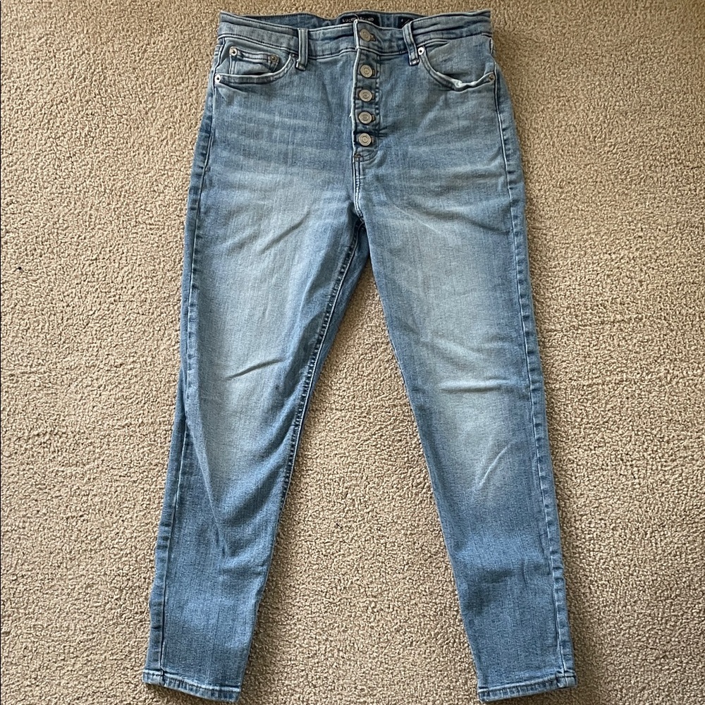 Lucky Brand Bridgette Light Blue Skinny Ankle Jeans